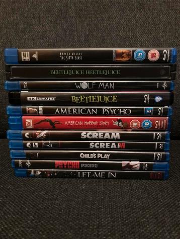 Verschillende Blu-ray - Horror/Thriller te koop beschikbaar voor biedingen