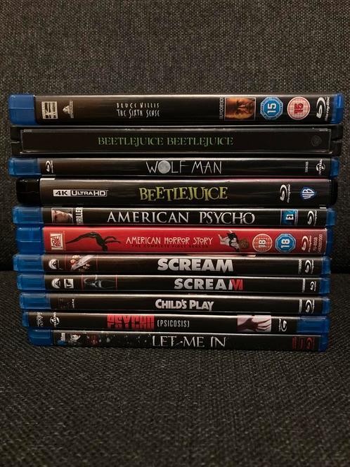 Verschillende Blu-ray - Horror/Thriller te koop, Cd's en Dvd's, Blu-ray, Zo goed als nieuw, Horror, Ophalen of Verzenden