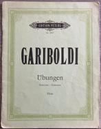 GARIBOLDI - Übungen Flöte Edition Peters Nr. 2017, Muziek en Instrumenten, Ophalen of Verzenden, Gebruikt