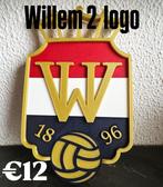 3D Voetbalclub Logo - Perfect Cadeau!, Ophalen of Verzenden, Nieuw, Willem II, Beeldje of Poppetje