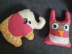 2 superleuke, nieuwe kussentjes / knuffels. Handgemaakt., Ophalen of Verzenden, Nieuw