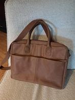 Bruine leren DSTRCT aktetas / laptoptas, Overige merken, Bruin, Ophalen of Verzenden, Zo goed als nieuw