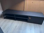 Tv meubel zwart, Ophalen, Gebruikt, 150 tot 200 cm, Minder dan 100 cm
