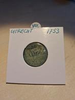 Voc Duit 1753 Utrecht, Ophalen of Verzenden, Vóór koninkrijk, Overige waardes, Losse munt