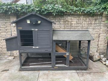 Konijnenhok Prestige Medium (voor buiten) - Grootplezier  beschikbaar voor biedingen