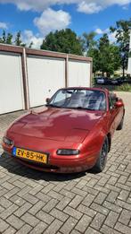 Mazda MX5 1.6 U9 1991 Rood, Origineel Nederlands, Te koop, 1050 kg, Benzine