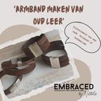Herinnering-sieraad uit oud leer | EMBRACED by Nathalie, Vermaken