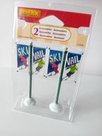 Lemax street pole banner, set of 2, Lemax figuur Kerstdorp, Diversen, Kerst, Ophalen of Verzenden