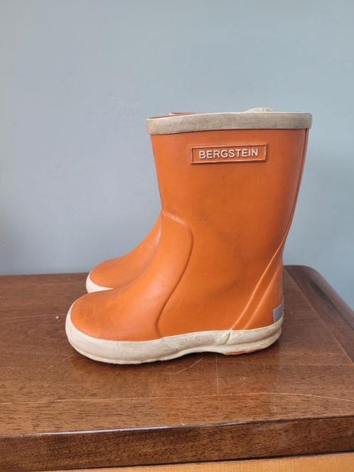 Mooie oranje Bergstein regenlaarzen regenlaarsjes maat 23, Kinderen en Baby's, Kinderkleding | Schoenen en Sokken, Gebruikt, Laarzen