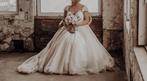 Trouwjurk, Ophalen, Zo goed als nieuw, Wit, Trouwjurk