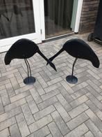 2 Stalen Vogels - Woondecoratie 60x60cm, Huis en Inrichting, Ophalen