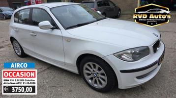 BMW 116i 2.0L 2010 Colorline Airco Nieuwe APK! 21-10-2026 beschikbaar voor biedingen
