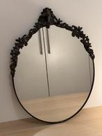 Brocante ovale spiegel, Ophalen of Verzenden, Ovaal, 50 tot 100 cm