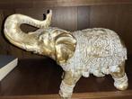 Beeldje van olifant goudkleurig, Ophalen, Zo goed als nieuw, Dier
