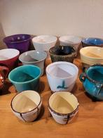 bloempotje potje bloempotjes vintage retro 3 voor 17,5 euro, Ophalen of Verzenden, Zo goed als nieuw