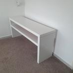 IKEA wit bankje / console tafel - 140x39x65 cm, Ophalen, Overige materialen, Gebruikt, 100 tot 150 cm