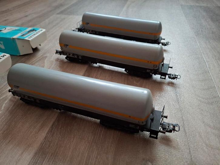 Marklïn 4628 ketelwagons "VTG " DB, Hobby en Vrije tijd, Modeltreinen | H0, Gebruikt, Wagon, Wisselstroom, Märklin, Ophalen of Verzenden