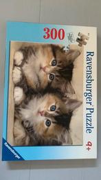 Puzzel twee katjes  300 stukjes, Ophalen of Verzenden, Minder dan 500 stukjes, Zo goed als nieuw