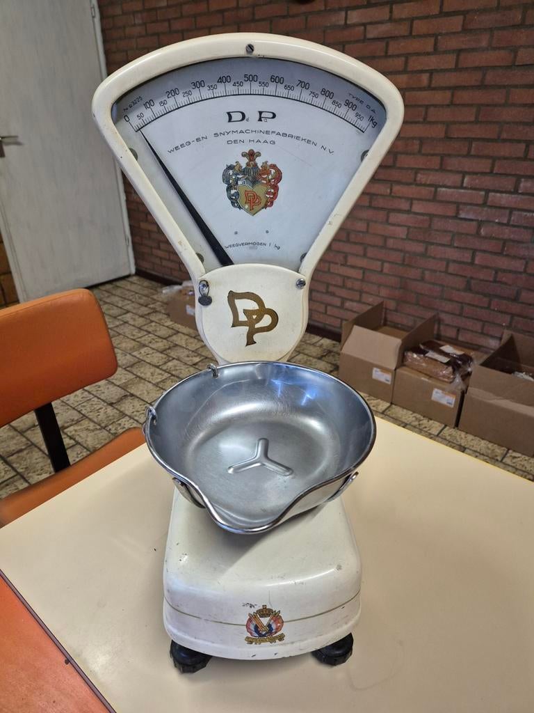 Vintage D.P. Weegschaal - Den Haag, Ophalen