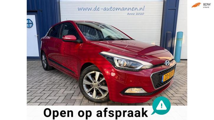 Hyundai I20 1.4i 100 pk Dynamic AUTOMAAT / ECC / CRUISE / PD, Auto's, Hyundai, Bedrijf, Te koop, i20, Airbags, Airconditioning