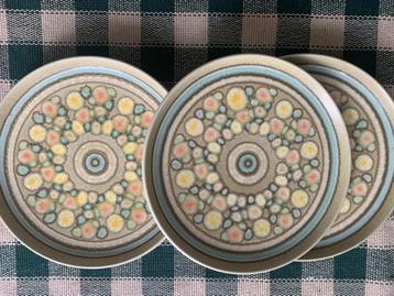 Vintage 1970 Reflections by Franciscan England 6 Borden  beschikbaar voor biedingen