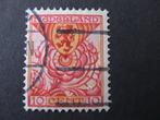 plaatfout 168 , gestempeld., Postzegels en Munten, Postzegels | Nederland, Verzenden, T/m 1940, Gestempeld