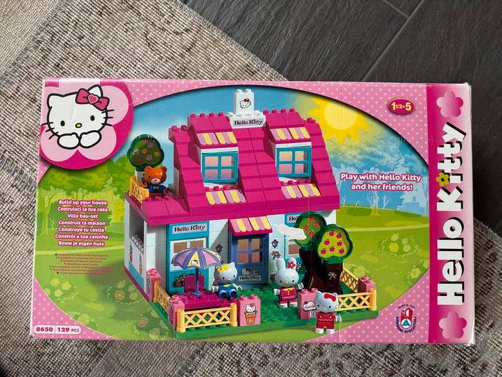 Hello Kitty villa Bouwset - Compleet!, Kinderen en Baby's, Speelgoed | Duplo en Lego, Gebruikt, Duplo, Complete set, Ophalen of Verzenden