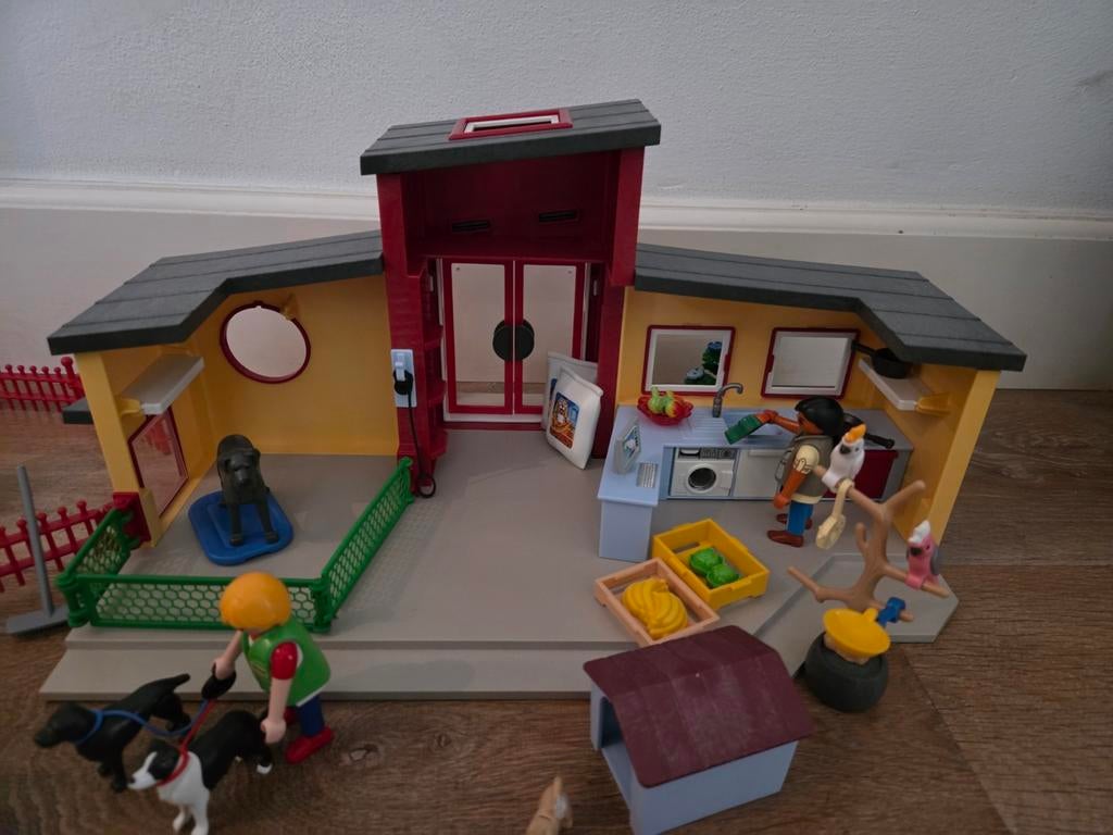 Playmobil 9275 Hondenpension compleet, Ophalen of Verzenden, Zo goed als nieuw, Complete set