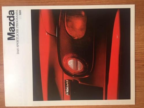 Mazda range sport incl MX5 1e model brochure/auto folder '91, Boeken, Auto's | Folders en Tijdschriften, Mazda, Ophalen of Verzenden