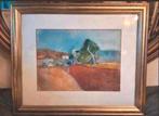 Schilderij Jacobs, Fresje Jr. Uit 1970 Zuid-Frankrijk 40x50, Ophalen of Verzenden