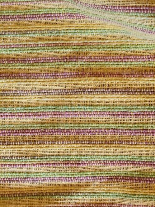plaid/ sprei, 100% katoen, warm geel. 175x250, Huis en Inrichting, Woonaccessoires | Plaids en Woondekens, Gebruikt, Ophalen of Verzenden