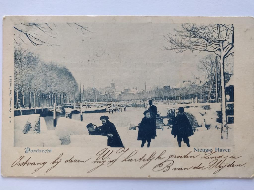 X675 Dordt 1900, Ophalen of Verzenden, Voor 1920, Noord-Holland