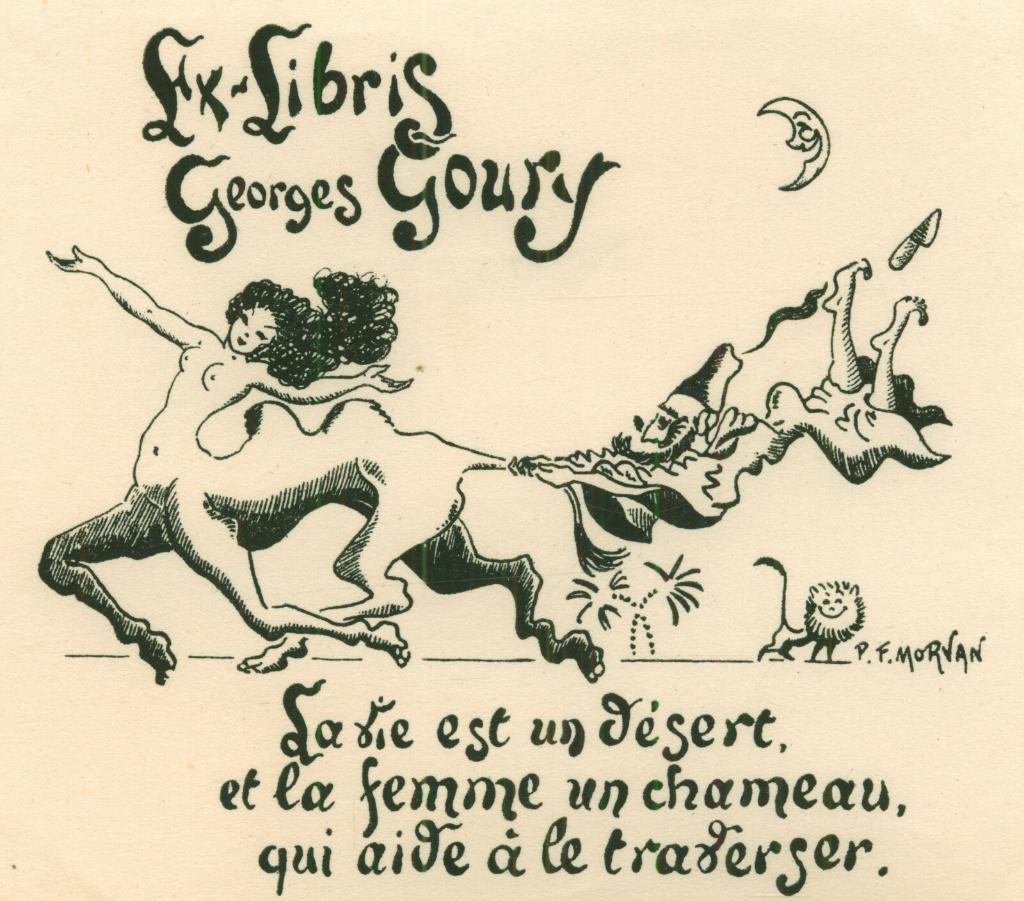 3263 Ex Libris Frankrijk : Paul-François Morvan, z.j., Verzenden