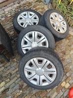 4x stalen velg 185/60 R14 – Skoda Fabia / VW Polo – 5x100, Auto diversen, Wieldoppen, Ophalen, Gebruikt