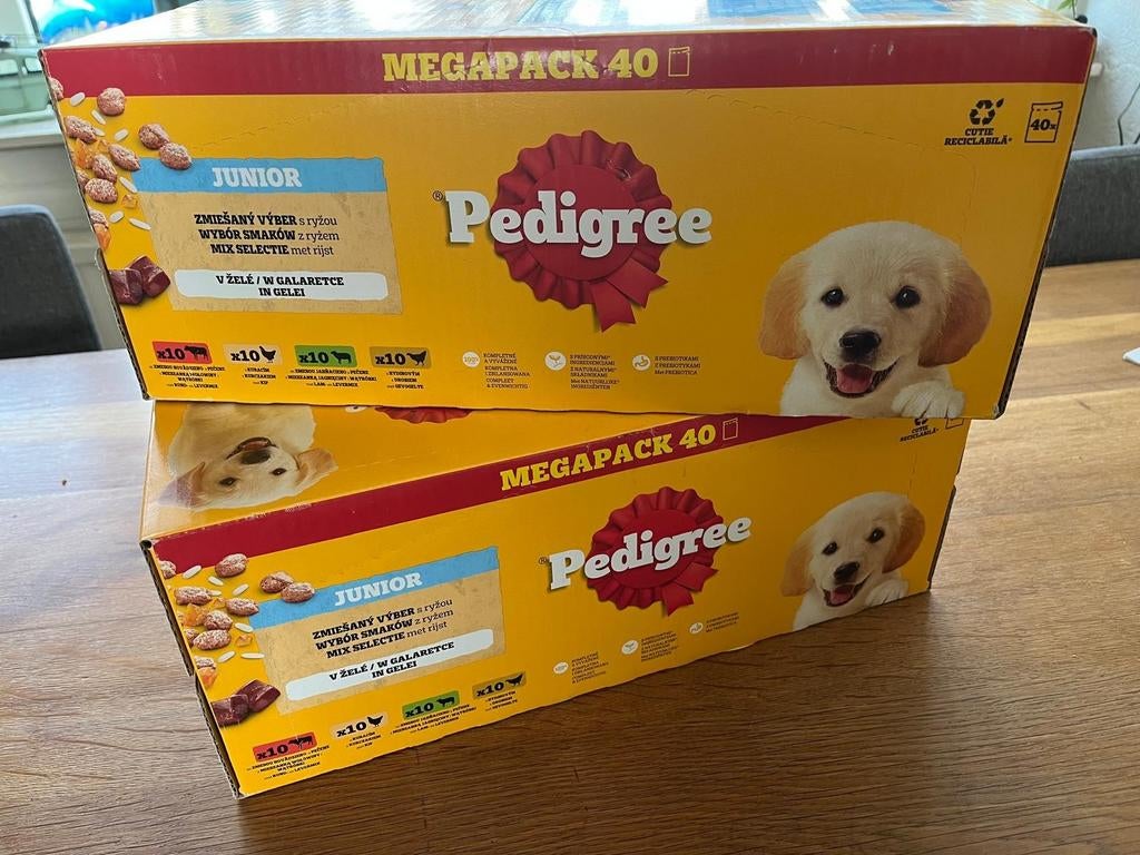 Pedigree junior natvoer, Ophalen, Hond