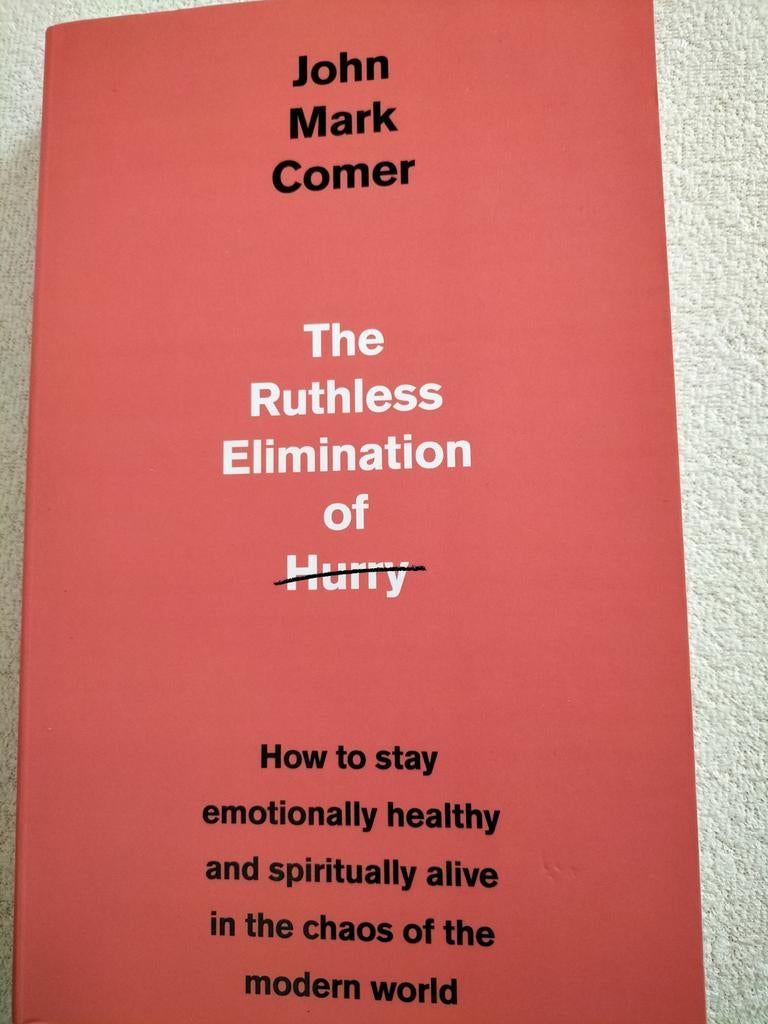 The Ruthless Elimination of Hurry - John Mark Comer, Ophalen of Verzenden, Gelezen, John Mark Comer, Christendom | Protestants