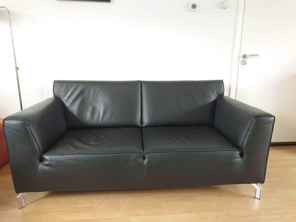 H&H Leer Bankstel, Ophalen, Bankstel, 150 tot 200 cm, Tweepersoons