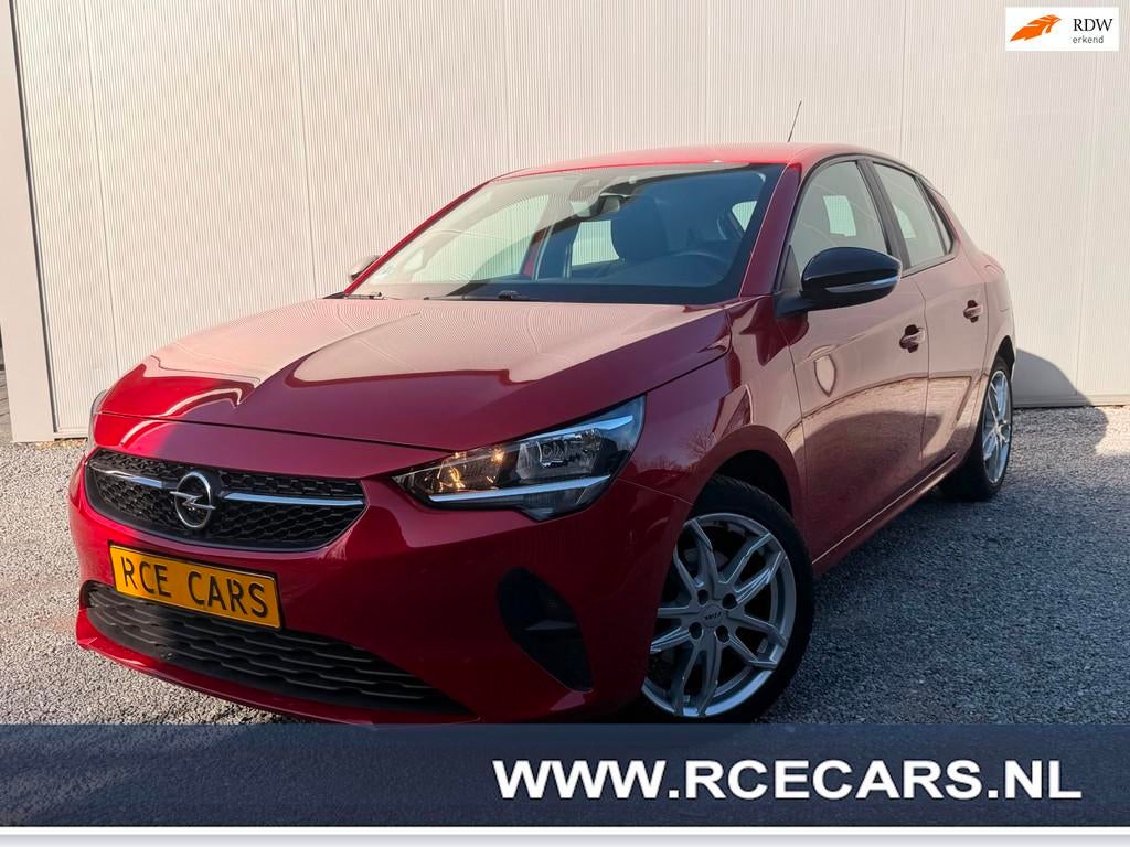 Opel Corsa 1.2 Edition Carplay Cruisecontr Stoel-stuurverw C, Voorwielaandrijving, Gebruikt, Zwart, Handgeschakeld