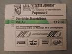 Ticket 90-91 Vitesse-Feyenoord, Ophalen of Verzenden, Zo goed als nieuw, Feyenoord