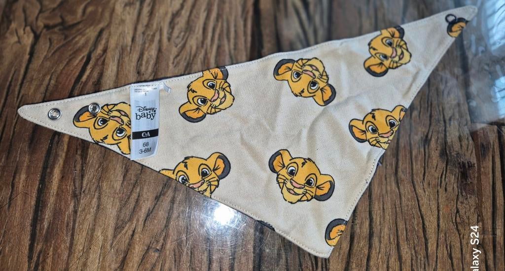 Disney Baby Simba slabber, Ophalen of Verzenden, Nieuw, Jongetje of Meisje
