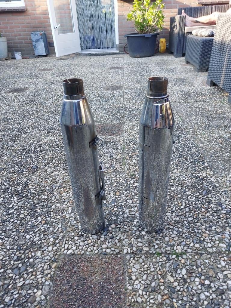 Harley Uitlaat dempers touring, Ophalen of Verzenden