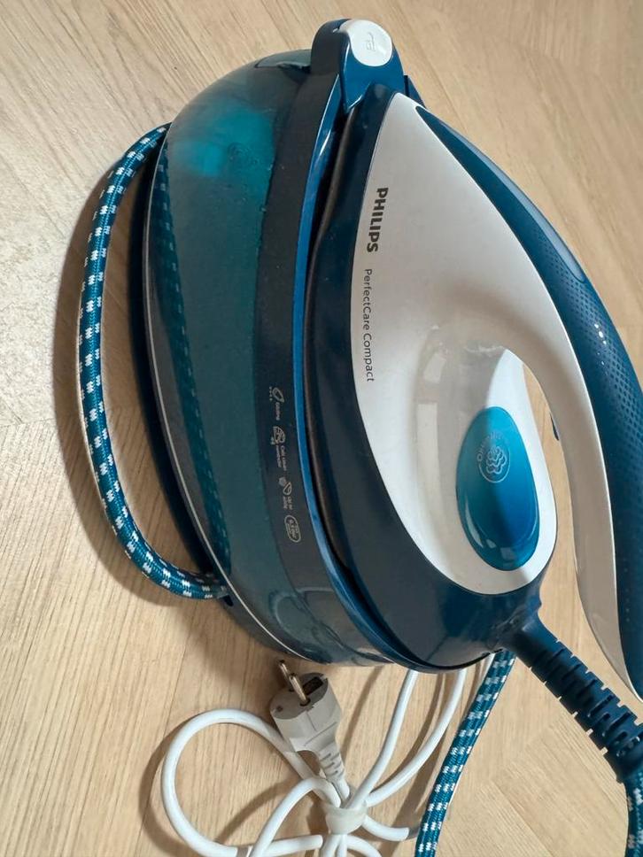 Philips PerfectCare Compact Stoomstrijkijzer - Zo goed als n, Witgoed en Apparatuur, Stoomapparaten, Zo goed als nieuw, Stoomreiniger