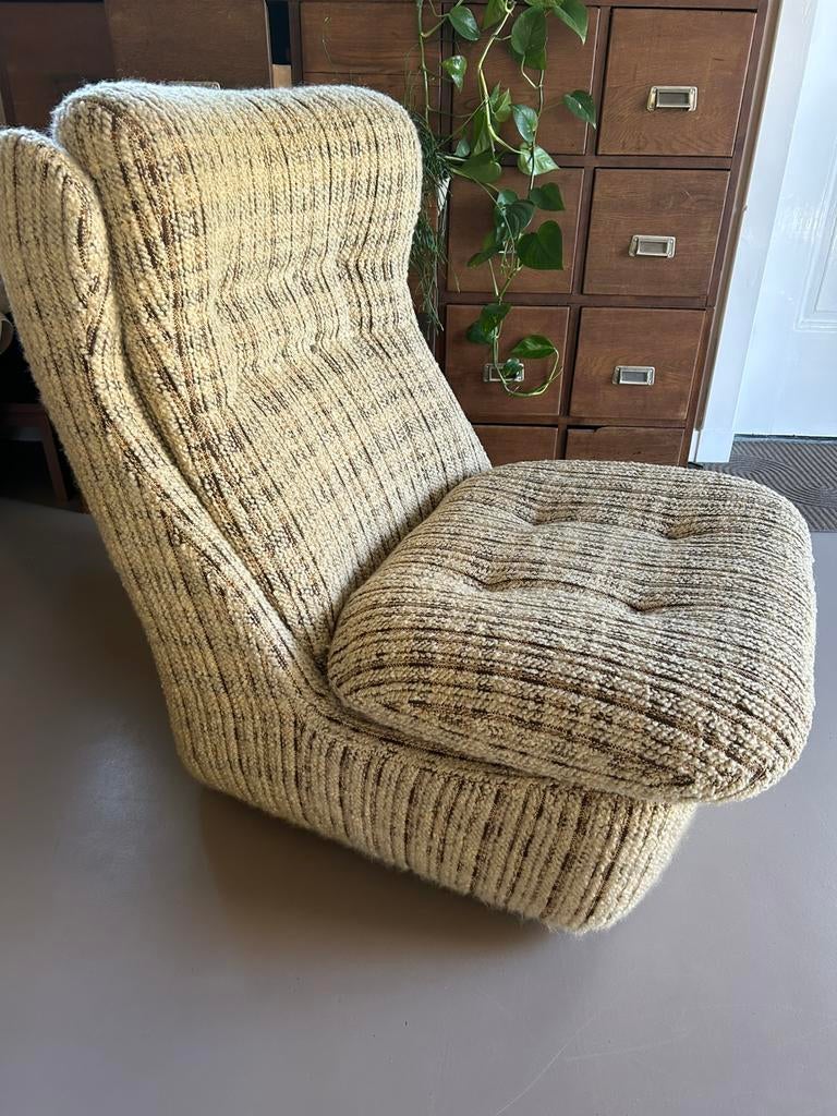 Twee Space age fauteuils, Huis en Inrichting, Fauteuils, Ophalen, Gebruikt, 75 tot 100 cm, Space age
