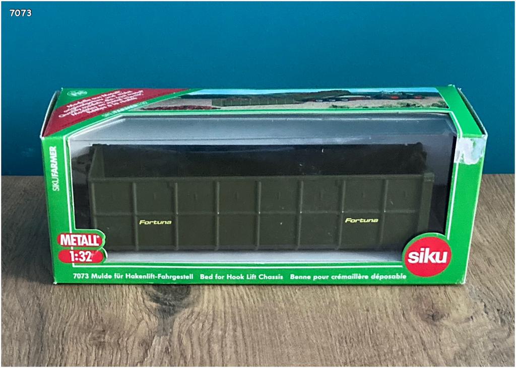Siku 7073 - Fortuna laadbak voor haakarmaanhanger 1:32, Ophalen, Gebruikt, Tractor of Landbouw, SIKU