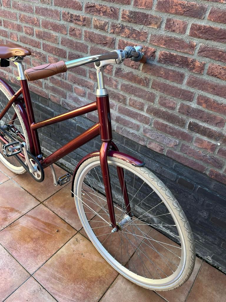 Stijlvolle Damesfiets - Zo goed als nieuw, Overige merken, 53 tot 56 cm, Velgrem, Versnellingen