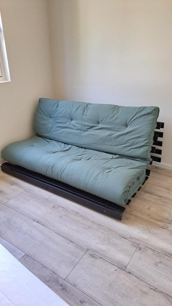 Slaapbank met topper, Ophalen