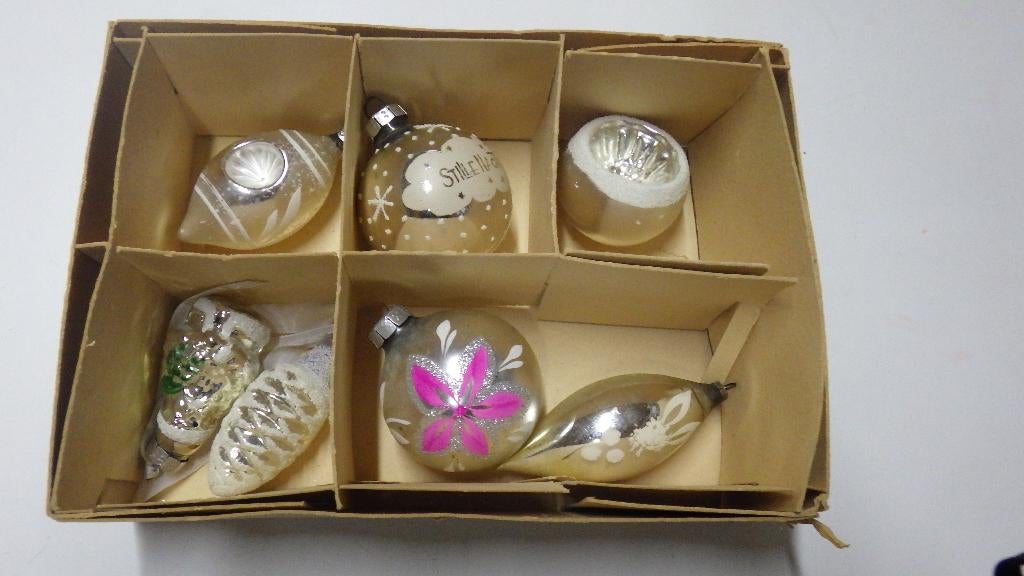 mooie oude kerstballen, Diversen, Kerst, Ophalen of Verzenden, Gebruikt