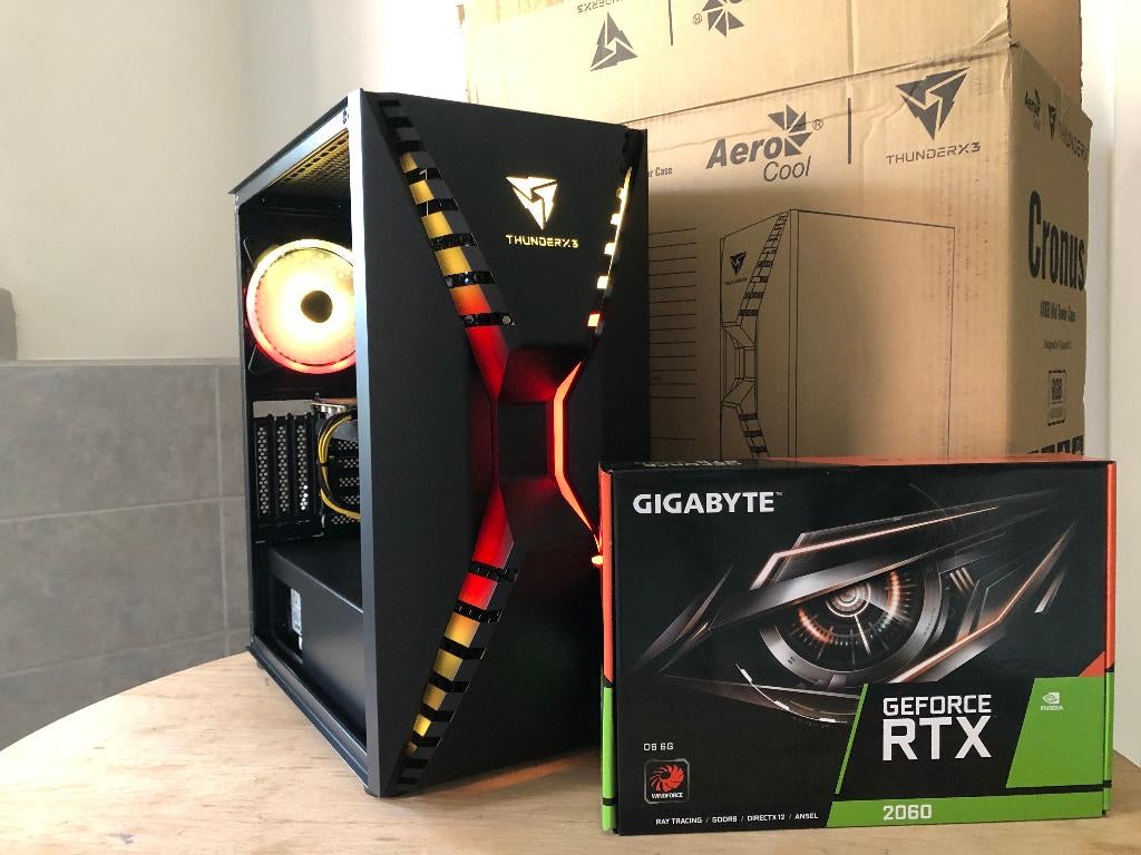 GAME PC RGB - RTX2060 - core i7 - 16GB - 1.2Tb - Win 11, Computers en Software, Desktop Pc's, Virtual Reality, Intel, Ophalen of Verzenden