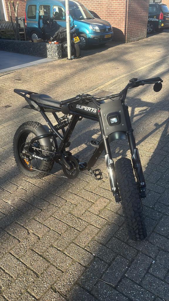 super 73 rx obsidian black met vleugel, Fietsen en Brommers, Elektrische fietsen, 59 cm of meer, Ophalen, Gebruikt, Overige merken