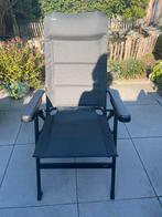 2x Comfortabele Travellife Campingstoel - Zwart, Ophalen of Verzenden, Zo goed als nieuw, Campingstoel